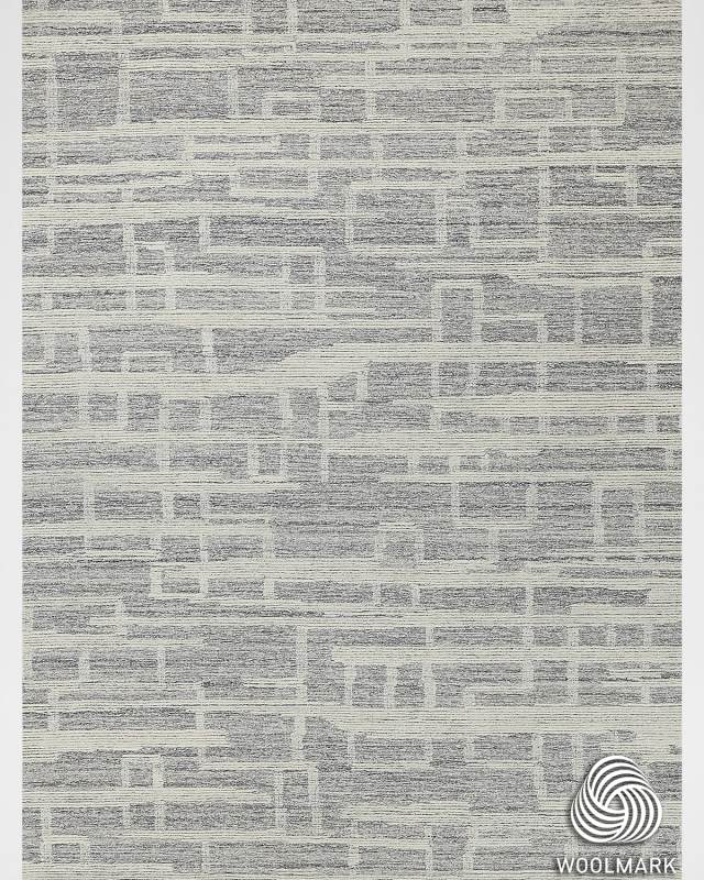Park City Hand-Tufted Gray/Ivory Rug, 8' x 10'